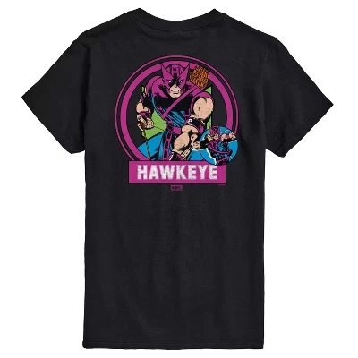 Мужская футболка с коротким рукавом с логотипом Hawkeye Circle, черная