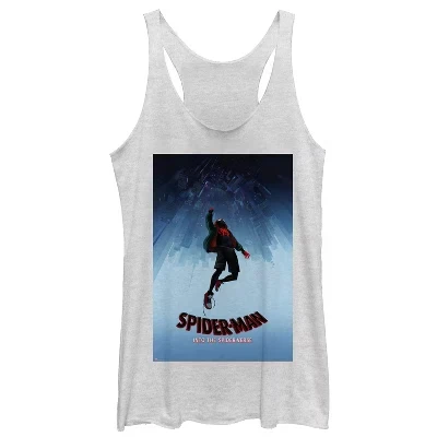 Женская майка Marvel Spider-Man: Spider-Verse, белая