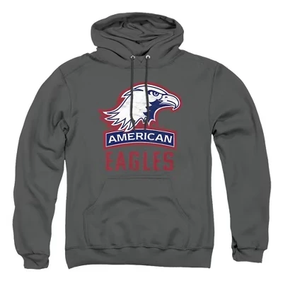 Мужское худи NCAA American University Eagles, антрацитовое