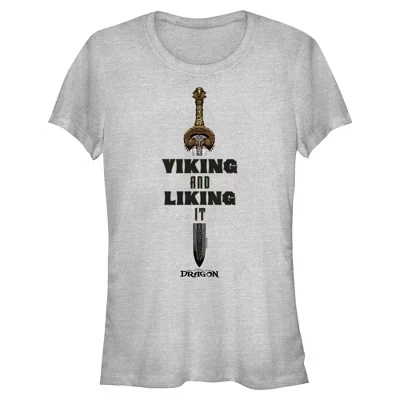 Женская футболка Viking And Liking It для юниорок athletic heather
