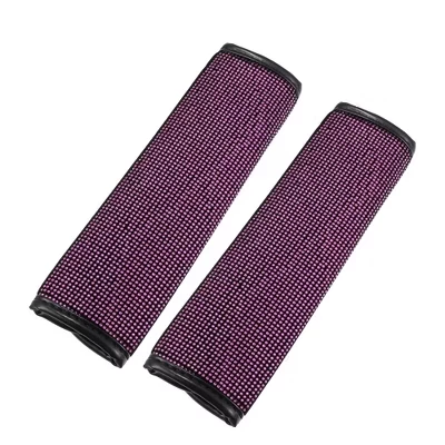 Накладки на ремень безопасности Unique Bargains 24,5 см, 2 шт., розовые