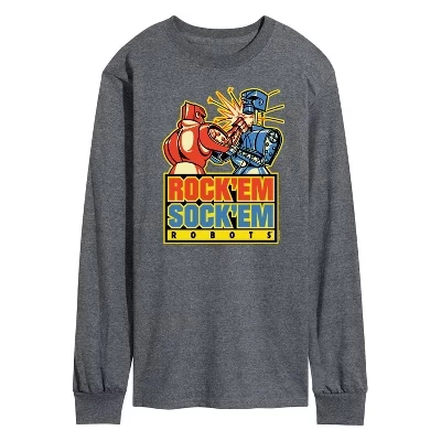 Мужская футболка с длинным рукавом и графическим рисунком heather charcoal