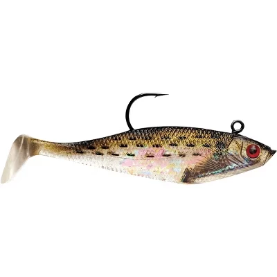 Силиконовая приманка Storm WildEye Swim Shad 4″ 3 шт., bunker