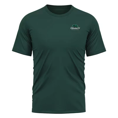 Мужская спортивная футболка NCAA Binghamton с лого, зеленая