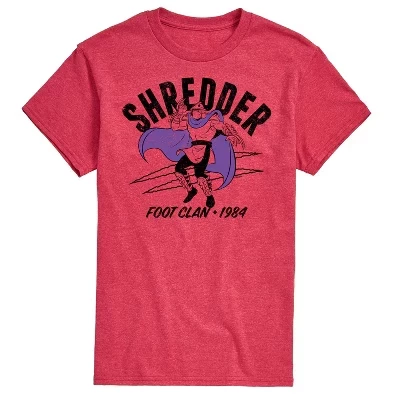 Мужская футболка с коротким рукавом Shredder Foot Clan с графическим рисунком