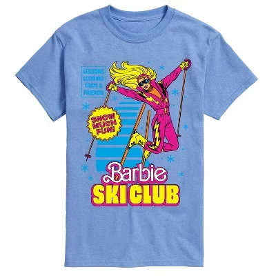 Мужская футболка Ski Club с коротким рукавом и рисунком carolina blue