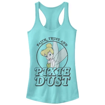 Женская майка Peter Pan Tinker Bell, бирюзовая