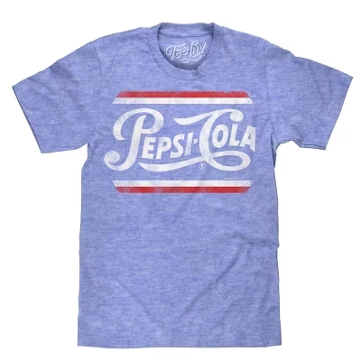 Футболка с классическим рисунком Pepsi royal snow heather
