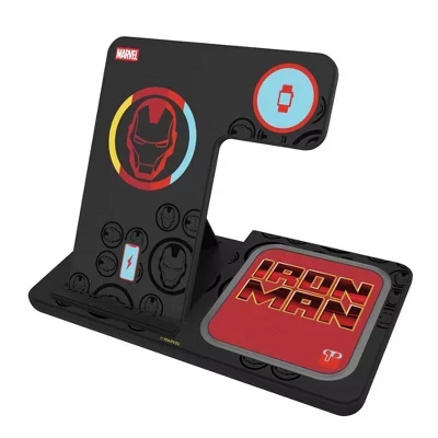 Станция зарядки Keyscaper Sigil 15Вт 3в1, Iron Man