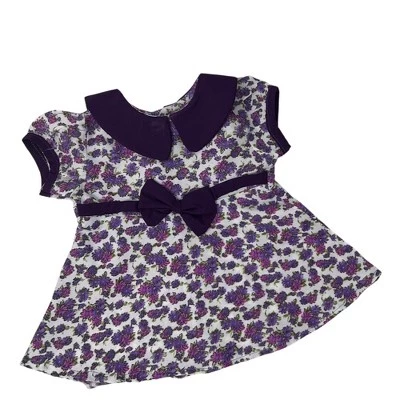 Платье Doll Clothes Superstore, 46 см, розово-фиолетовое