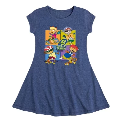 Платье для девочек Rocket Power Skate Life, темно-синее