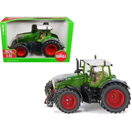 Трактор Fendt 1050 Vario Зеленый с белым верхом, модель 1/32, изготовленная на заказ компанией Siku