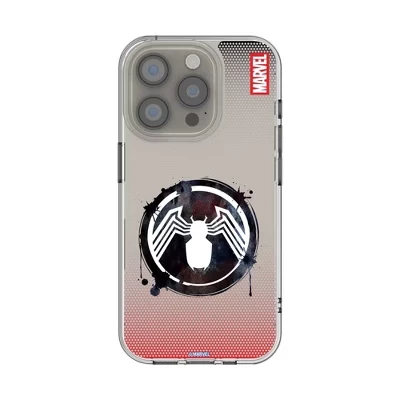 Прозрачный чехол для мобильного телефона Marvel Spider-Man Grid Clear для Apple iPhone venom