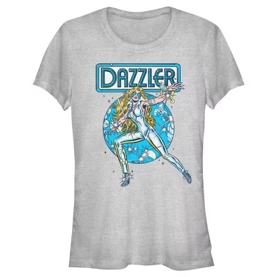 Футболка для девушек Marvel Dazzler, серый меланж