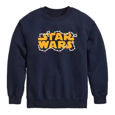 Мальчиковый флисовый свитшот Star Wars Life Day, синий
