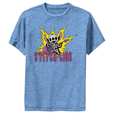 Футболка для живого выступления Boy's Rocker Stitch синяя