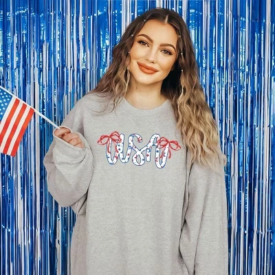 Свитшот Coursive Coquette из США графитовый