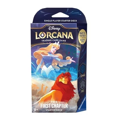 Стартовая колода Disney Lorcana «Сапфир и сталь»
