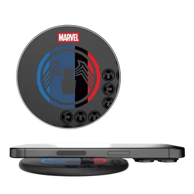 Беспроводное зарядное Keyscaper Spider-Man Sigil 15 Вт, веном