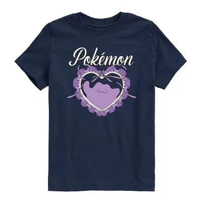 Футболка для мальчиков Pokémon Coquette Ditto, темно-синяя