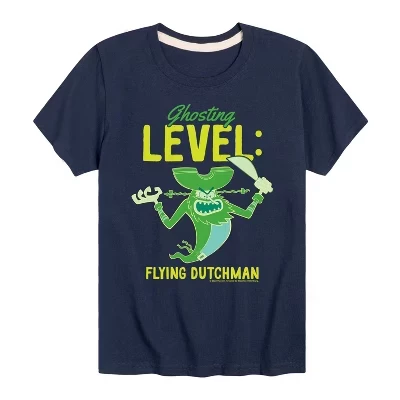 Футболка для мальчиков SpongeBob Flying Dutchman, синяя