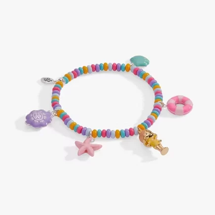 Браслет Alex and Ani Polly Pocket, серебристый