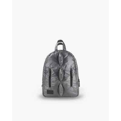 Детский 12-дюймовый рюкзак Dino Puffer графитовый