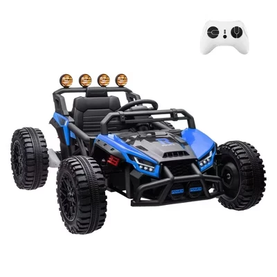 Детский электромобиль Fulvari UTV 24 В с пультом, синий