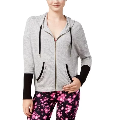 Женское худи Material Girl Active, серое