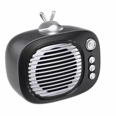 Портативная Bluetooth колонка Link Retro с подставкой, черная