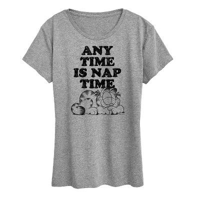 Женская футболка с коротким рукавом и графическим рисунком Nap Sketch