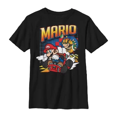 Футболка Mario Kart Winner для мальчика, черная