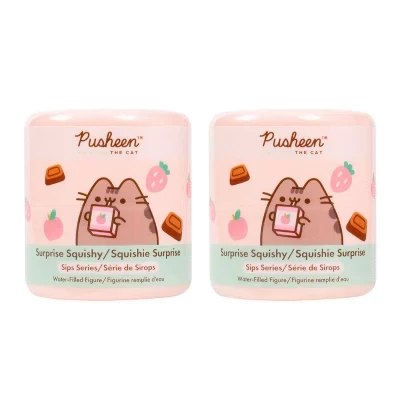 Коллекционная слепая фигурка Hamee Pusheen Sips, 2 шт.