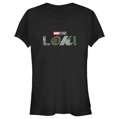 Женская футболка Marvel «Локи», черная