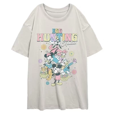 Женская футболка Mickey & Friends «Охота за яйцами», экрю