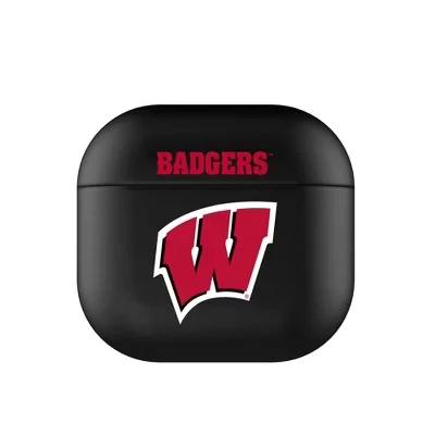 Чехол для AirPod с эмблемой университетов большой десятки NCAA для AirPods 4 wisconsin badgers