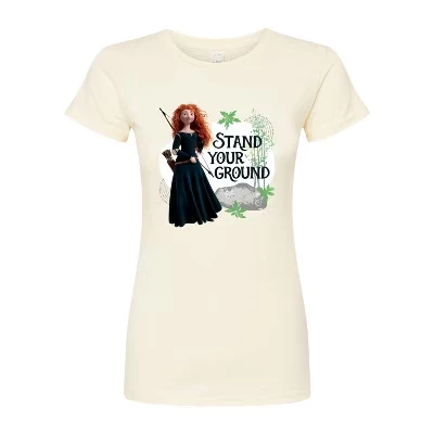 Женская футболка Merida Stand Your Ground с приталенным рисунком natural
