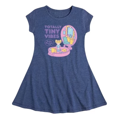Платье с графическим принтом Totally Tiny Vibes Fit & Flair C коротким рукавом
