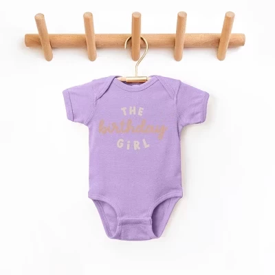 Боди для младенцев The Juniper Shop Birthday Girl, сиреневое