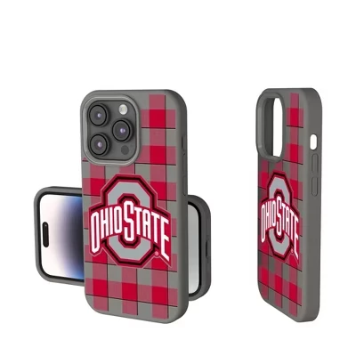 NCAA Big Ten Universities Клетчатый мягкий на ощупь чехол для мобильного телефона Apple iPhone buckeyes штата Огайо