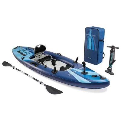 Надувная байдарка INTEX 68245EP Dakota Quest Sit-On-Top
