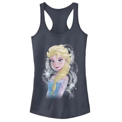 Женская майка Frozen «Эльза», индиго