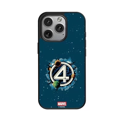 Чехол для мобильного телефона Marvel Fantastic 4 Badge, совместимый с MagSafe, для Apple iPhone fantastic four