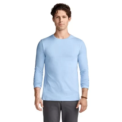 Мужская футболка Jockey Made2Fit с длинным рукавом, ярко-синяя