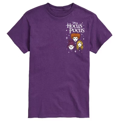 Мужская футболка Hocus Pocus Witches, фиолетовая