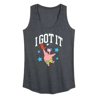 Женская футболка с графическим принтом I Got It Racerback Tank heather charcoal
