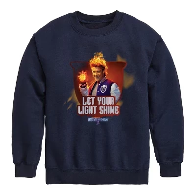 Флисовая толстовка с графическим рисунком и длинным рукавом Heath Burns Let Your Light Shine