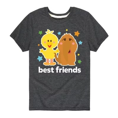 Детская футболка Sesame Street Big Bird Snuffy, серая