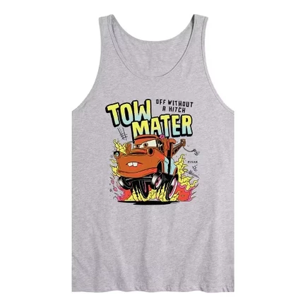 Мужская майка Mater Muscle Car с графическим рисунком athletic heather