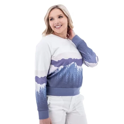 Женская толстовка Alpine Glow в сумерках